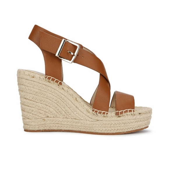 Kenneth Cole New York Cross Wedge Sandal - Picture 3 of 5
